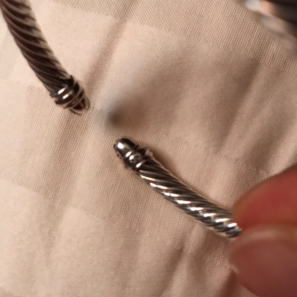 David yurman cable classics diamond bracelet - Picture 2 of 5